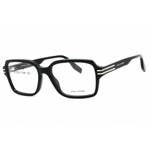 Marc Jacobs Men's Eyeglasses - Black Plastic Square Full Rim Frame | MARC 607 0807 00