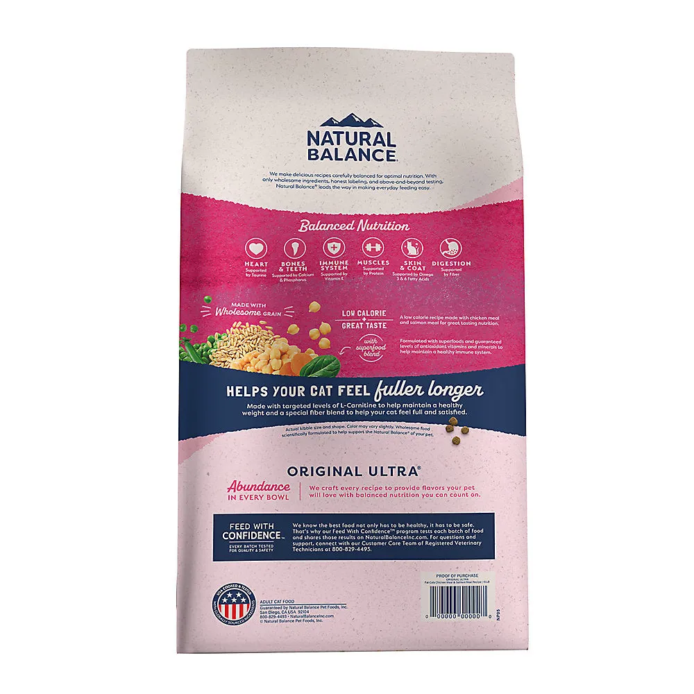 Natural Balance Fat Cats Low Calorie Dry Cat Food