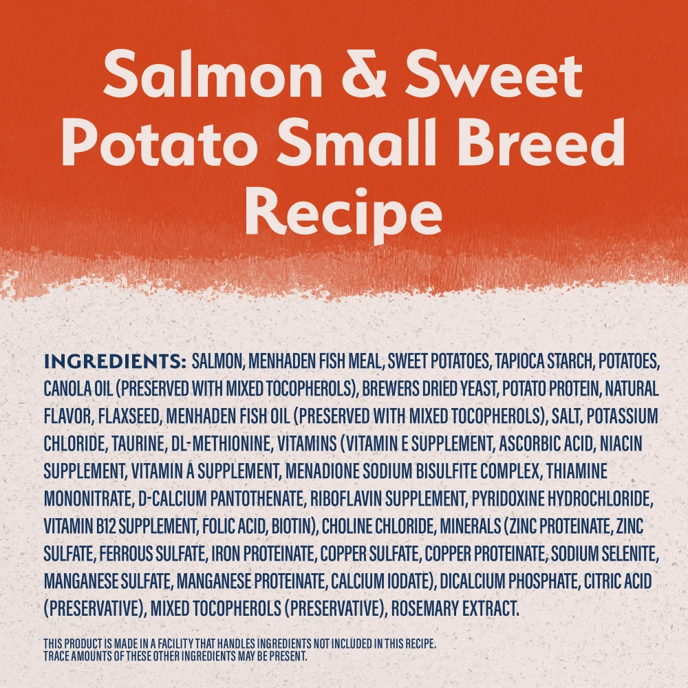Natural Balance L.I.D. Limited Ingredient Diets Adult Maintenance Sweet Potato and Fish Small Breed Bites Dry Dog Food