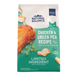 Natural Balance L.I.D. Limited Ingredient Diets Green Pea & Chicken Dry Cat Food
