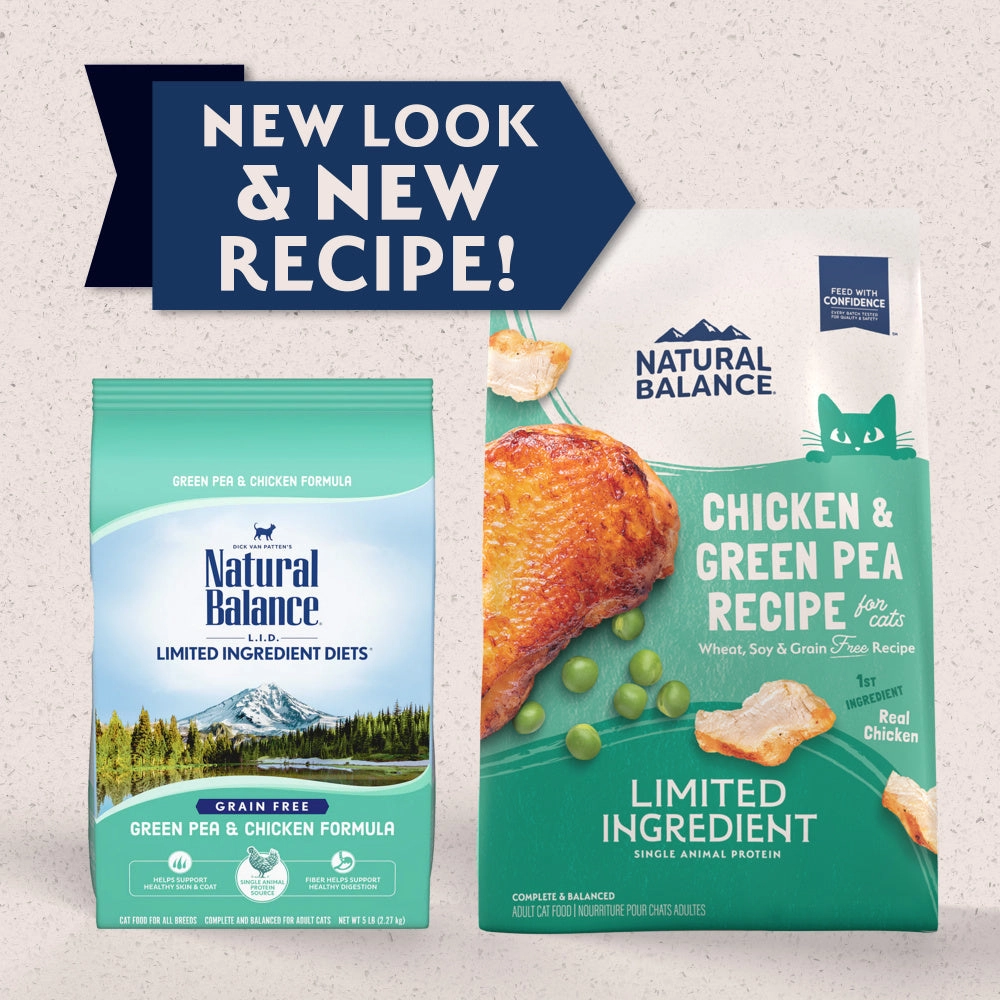 Natural Balance L.I.D. Limited Ingredient Diets Green Pea & Chicken Dry Cat Food