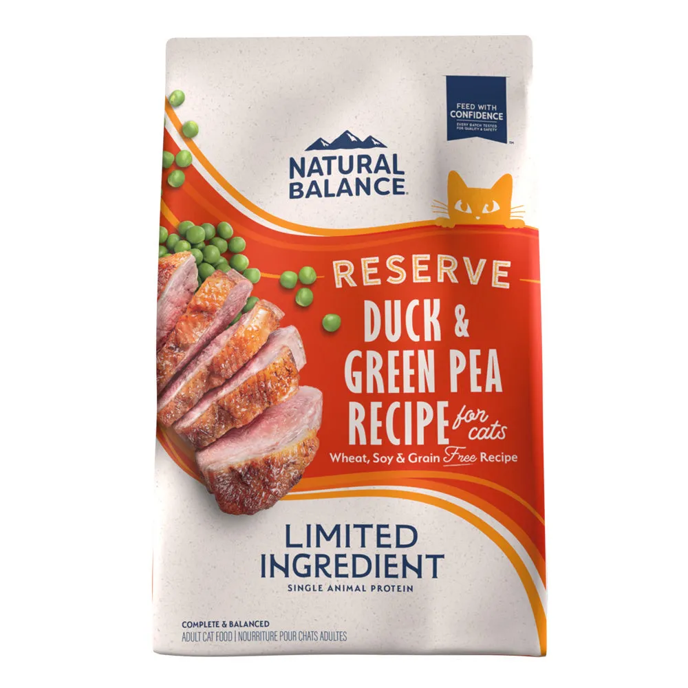 Natural Balance L.I.D. Limited Ingredient Diets Green Pea & Duck Dry Cat Food