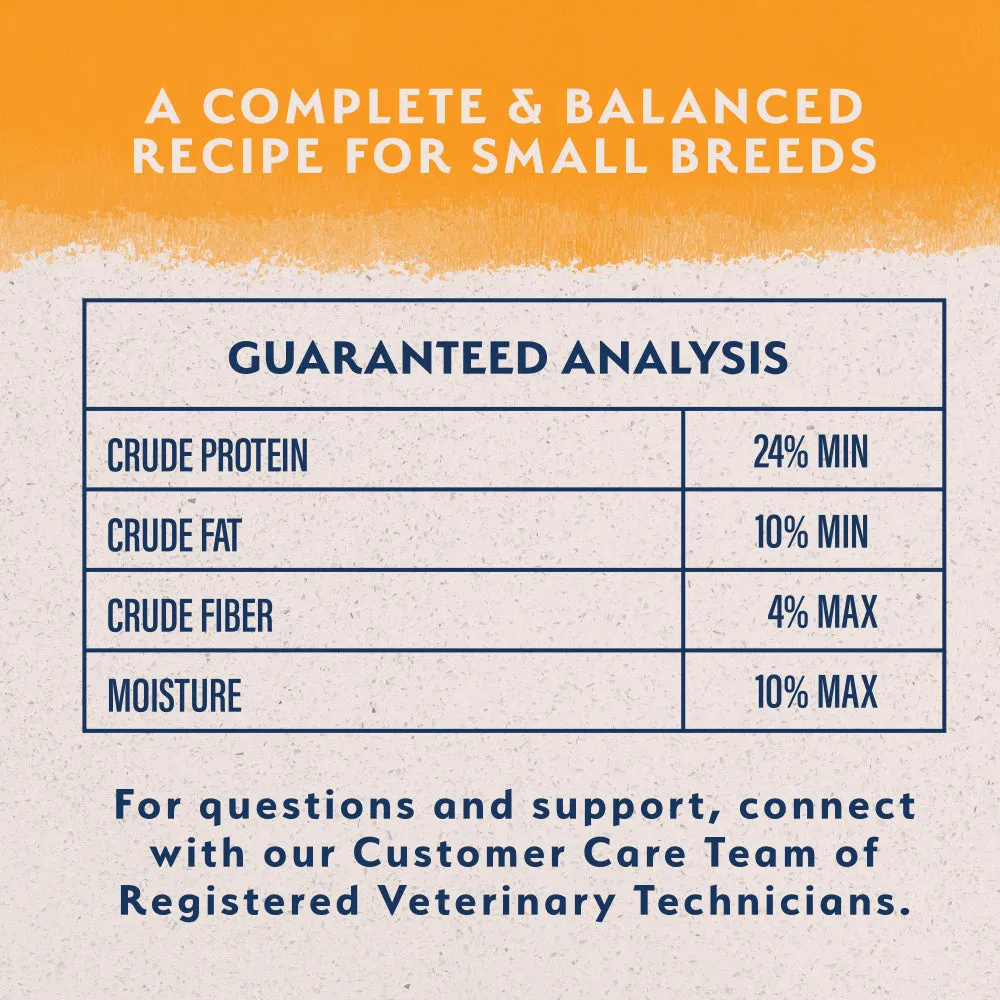 Natural Balance L.I.D. Limited Ingredient Diets Potato & Duck Small Breed Bites Dry Dog Food