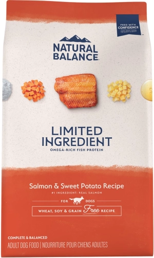 Natural Balance Limited Ingredient Grain-Free Salmon & Sweet Potato Recipe Dry Dog Food