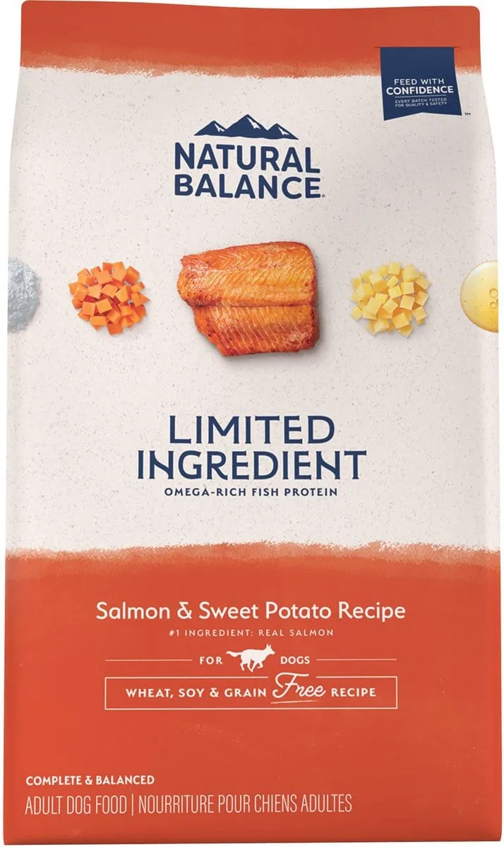Natural Balance Limited Ingredient Grain-Free Salmon & Sweet Potato Recipe Dry Dog Food
