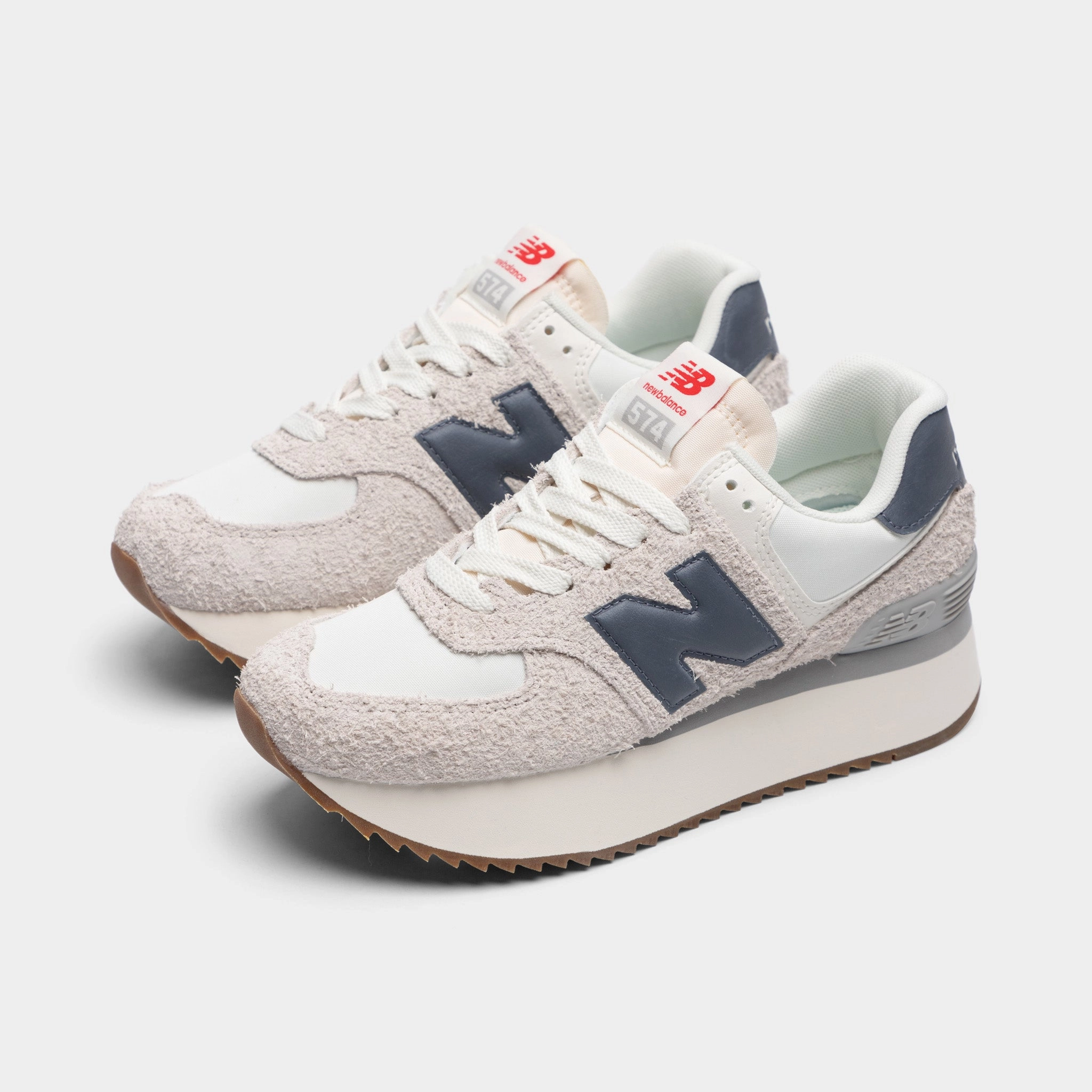 New Balance Women's WL574ZQA Moonbeam / Sea Salt