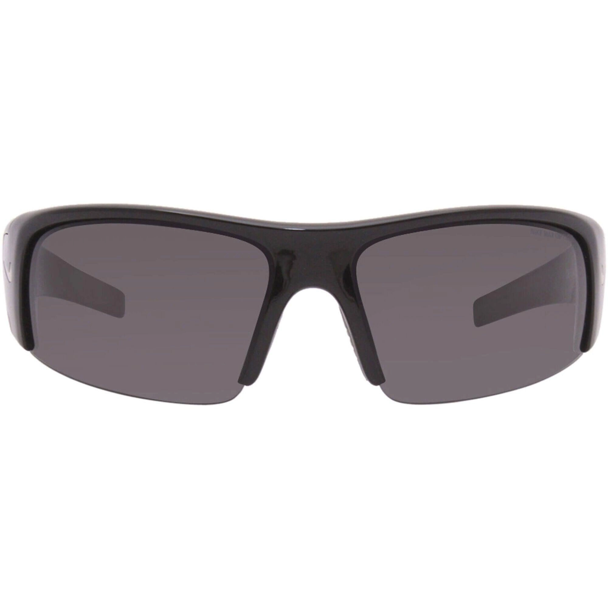 Nike Men's Sunglasses - Black Rectangular Frame Grey Lens | NIKE DIVERGE EV0325 002