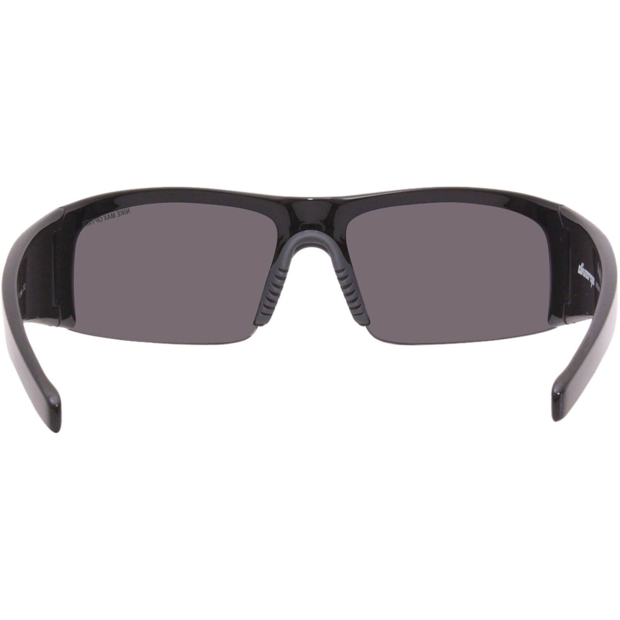 Nike Men's Sunglasses - Black Rectangular Frame Grey Lens | NIKE DIVERGE EV0325 002