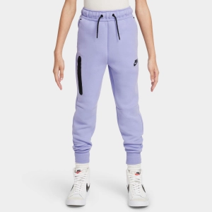 Nike Sportswear Junior Girls' Tech Fleece Joggers Lilac Ice / Black - Black