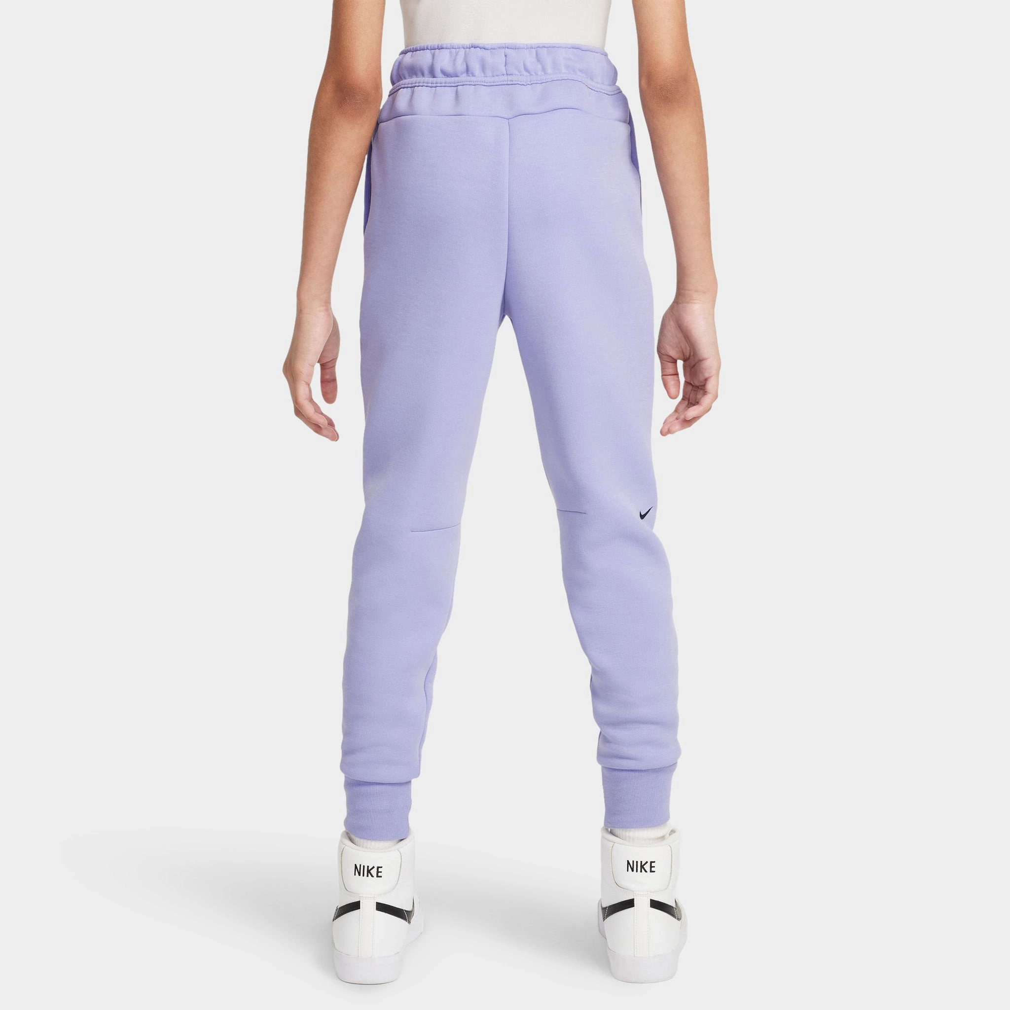 Nike Sportswear Junior Girls' Tech Fleece Joggers Lilac Ice / Black - Black