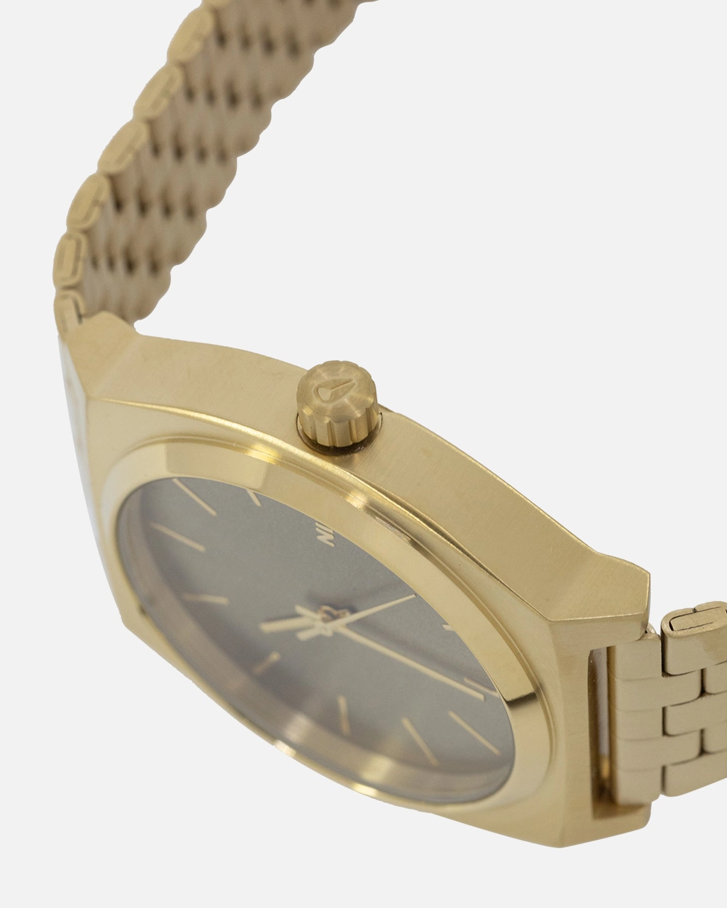 Nixon Time Teller Watch Light Gold/Vintage White