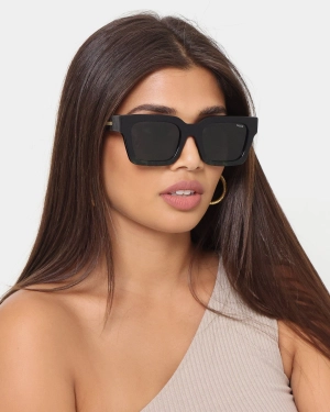 NUQE Jones XL Sunglasses Black/Green
