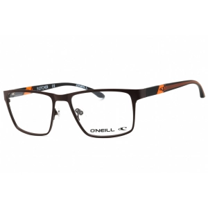ONeill Men's Eyeglasses - Matte Brown Metal Rectangular Shape Frame | ONO-FLETCHER 003