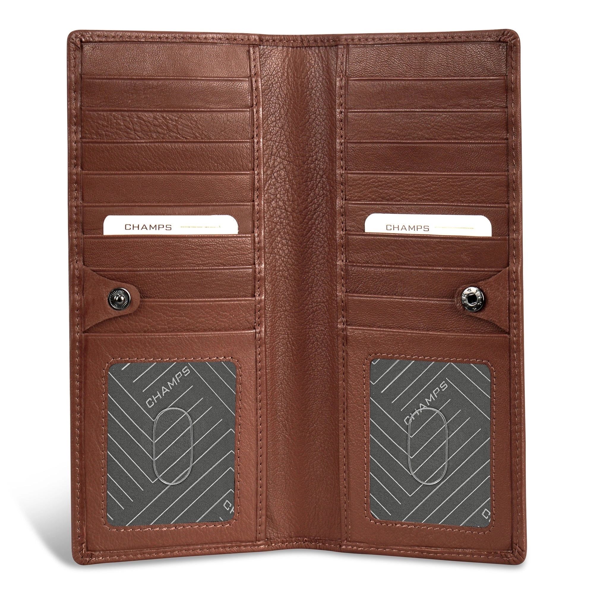 Onyx / Leather Breast Wallet *Drop Ship*