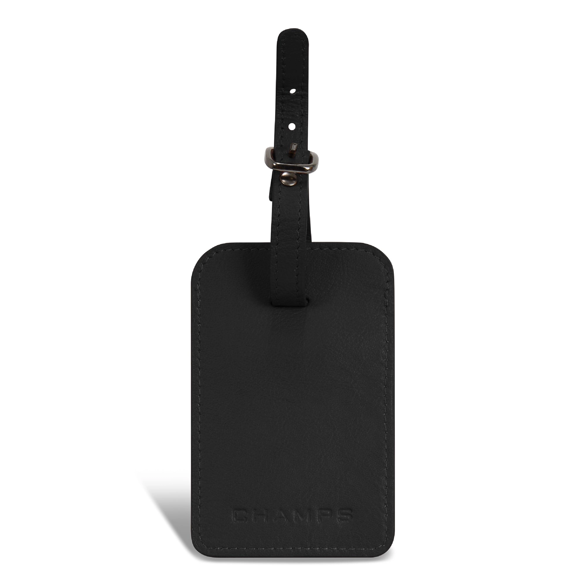Onyx / Leather Luggage Tags *Drop Ship*