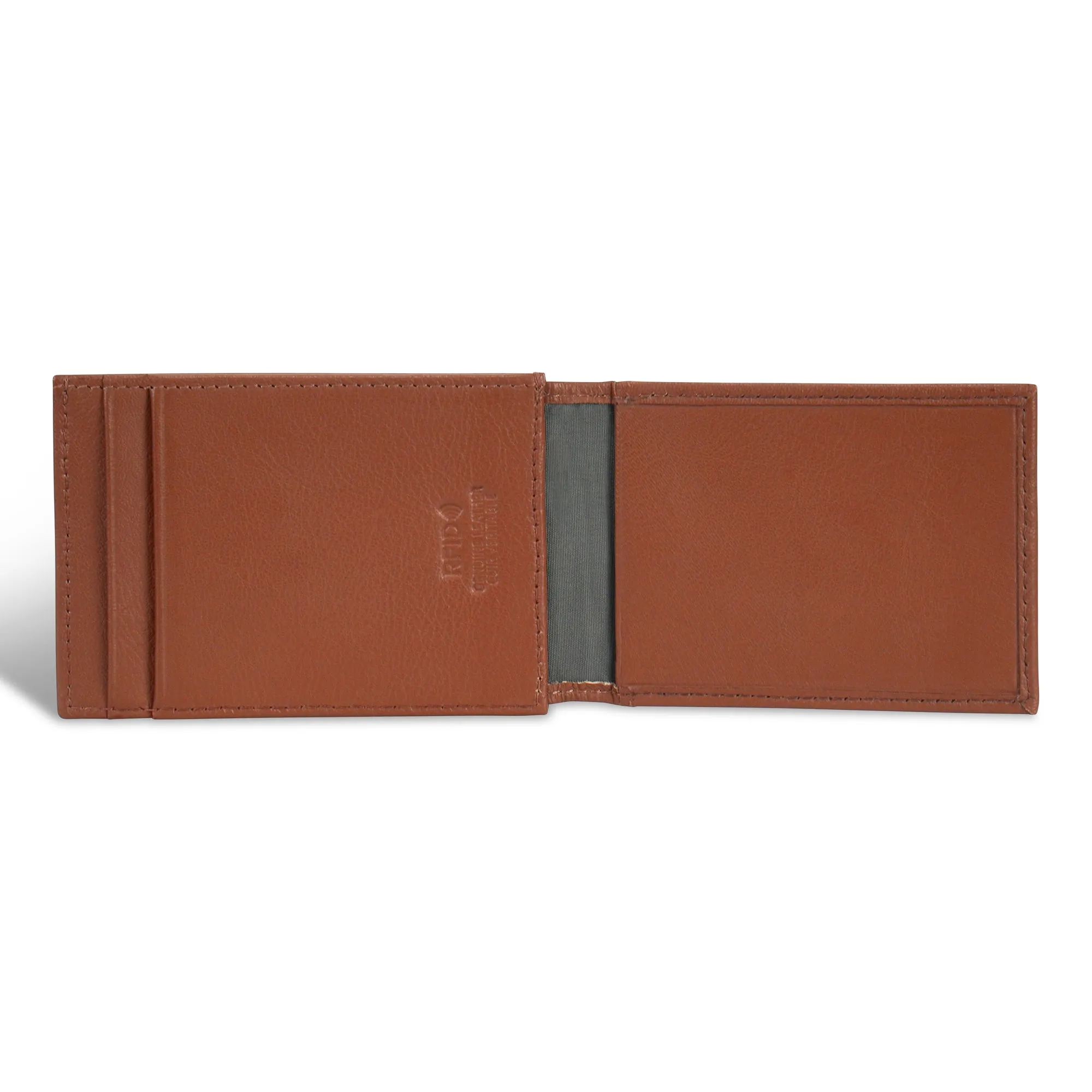Onyx / Leather Mag Hybrid Card Holder *Drop Ship*