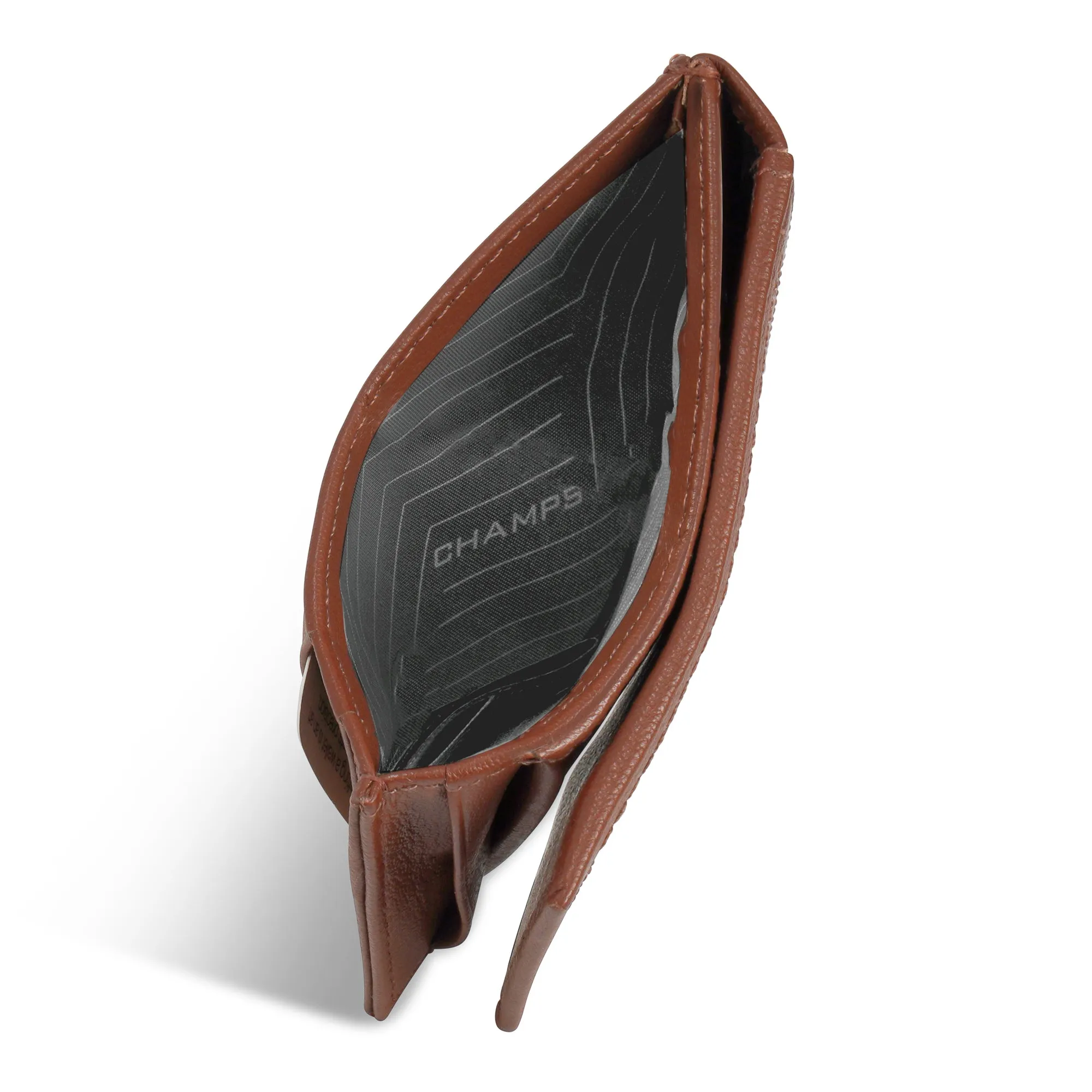 Onyx / Leather Mag Hybrid Card Holder *Drop Ship*