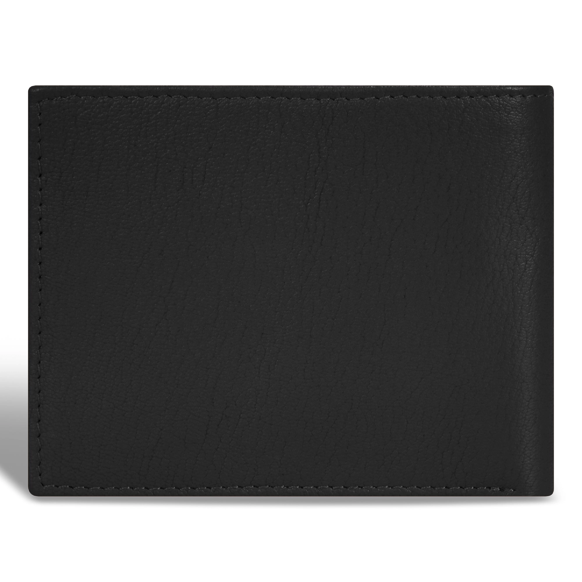 Onyx / Leather Top Wing Wallet *Drop Ship*