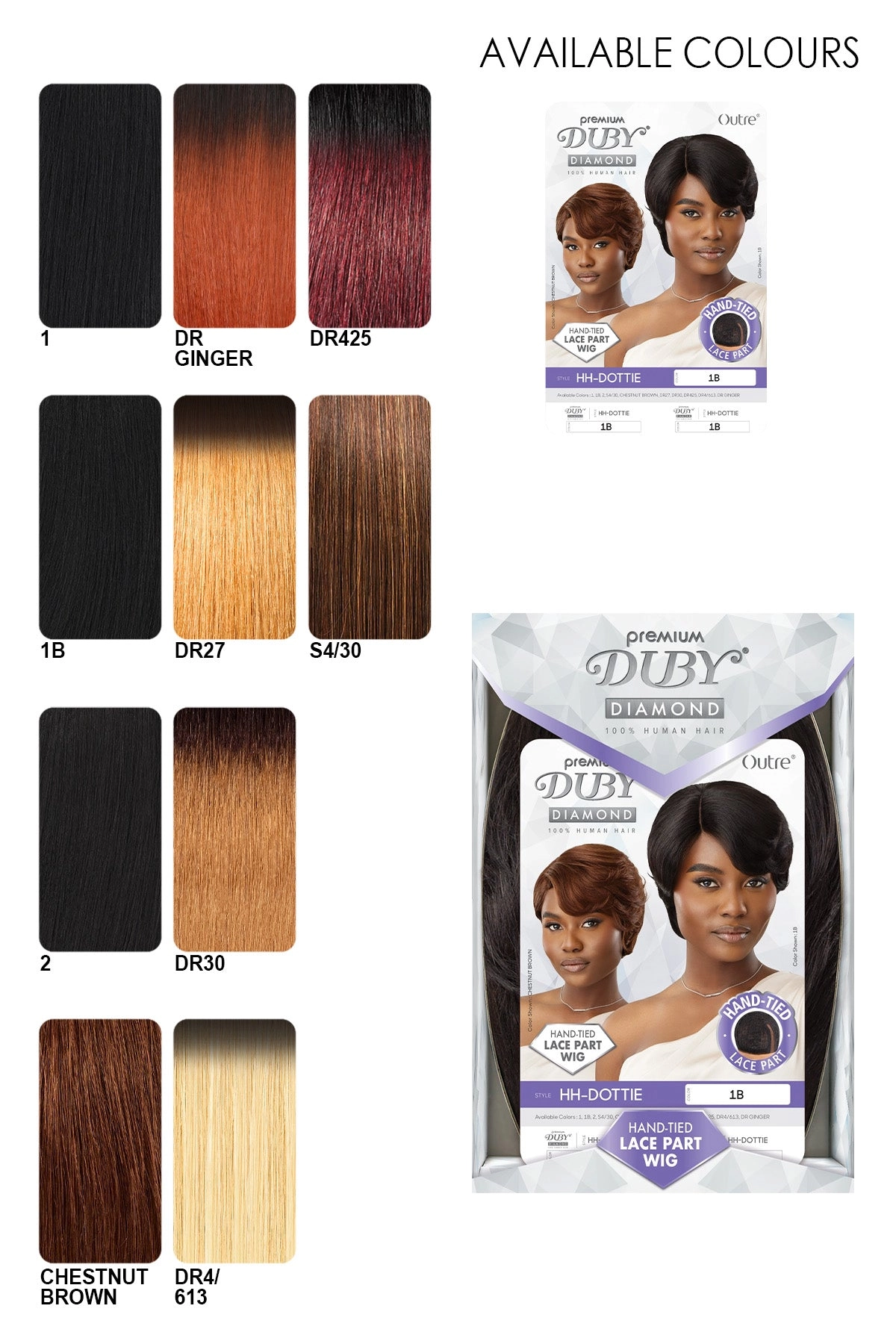 OUTRE PREMIUM DUBY DIAMOND WIG HH-DOTTIE