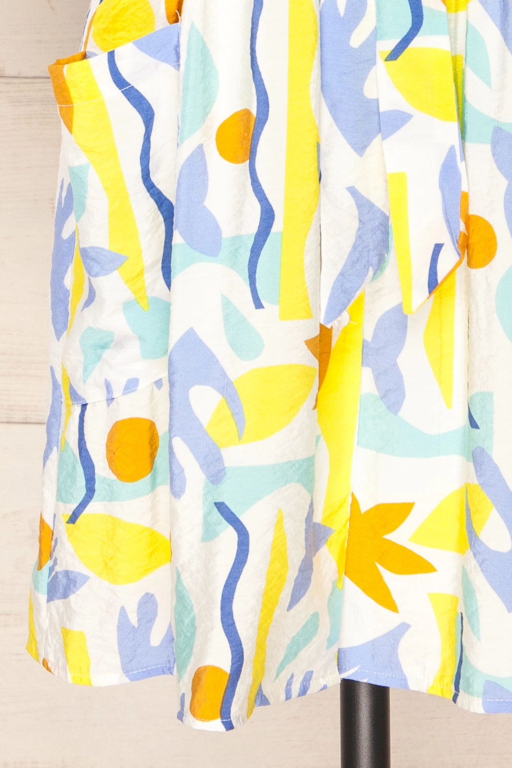 Panspermia | Oversized Short Patterned Dress