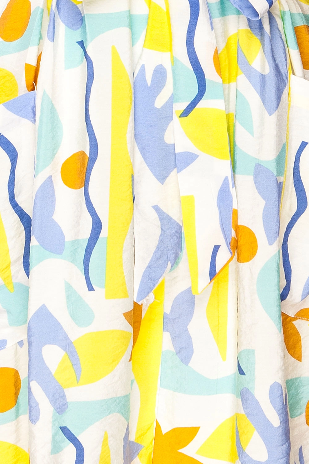 Panspermia | Oversized Short Patterned Dress