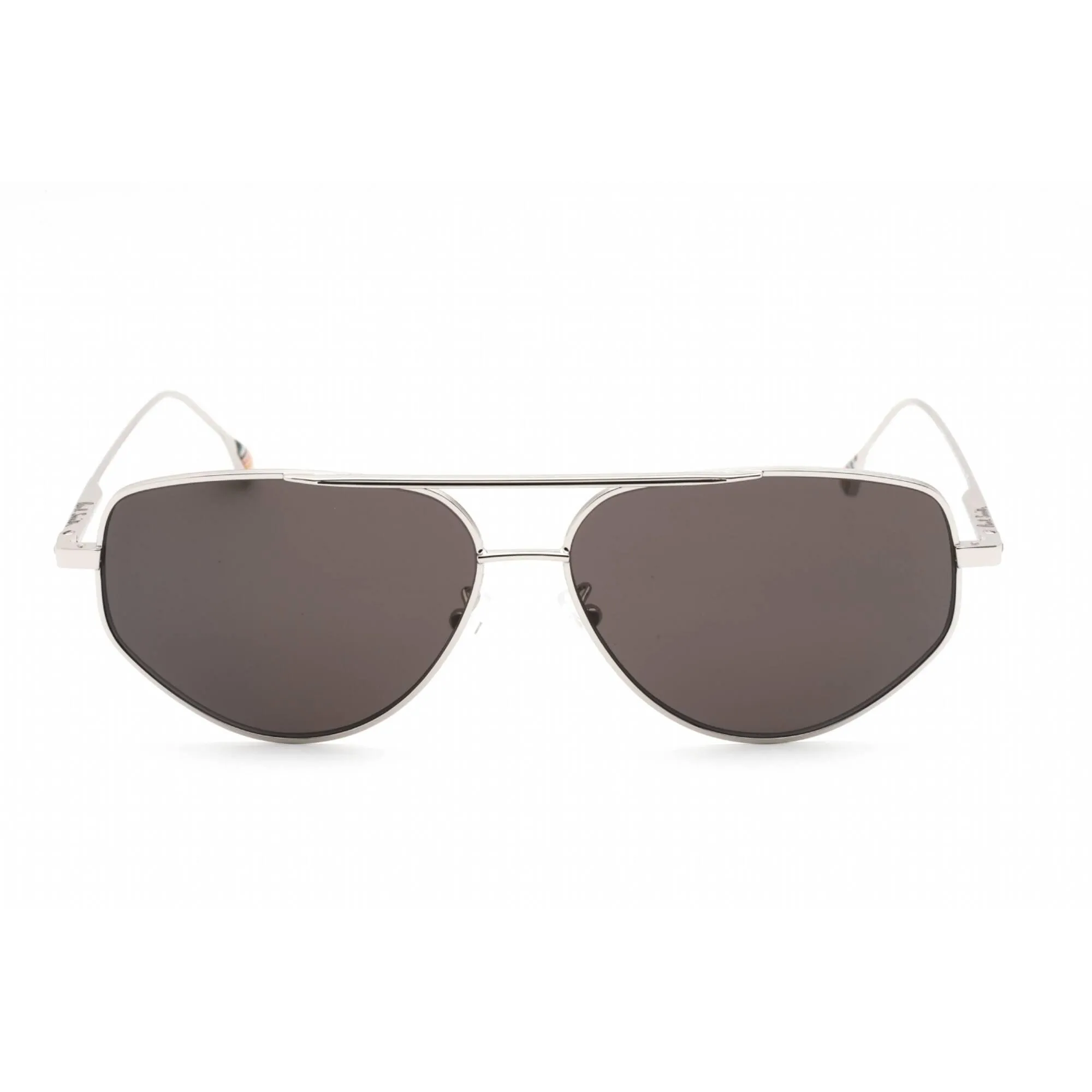 Paul Smith Men's Sunglasses - Silver Metal Aviator Shape Frame | PSSN05361 DRAKE 002