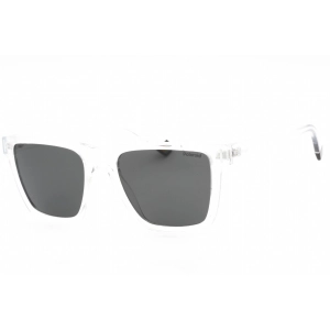 Polaroid Core Men's Sunglasses - Crystal Plastic Square Frame | PLD 6176/S 0900 M9
