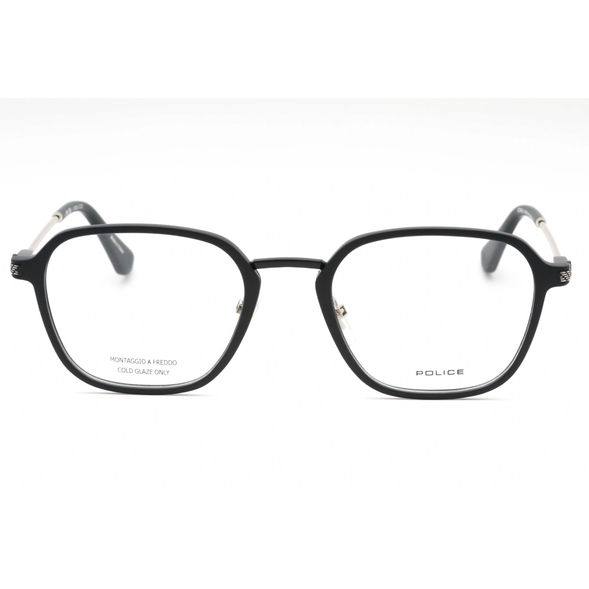 Police Men's Eyeglasses - Dark Tortoise Injected Propionate Square Frame | VPLG78 B04M