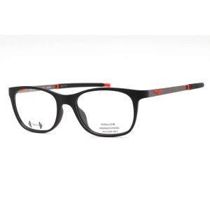 Police Men's Eyeglasses - Matte Black Plastic Oval Shape Full Rim Frame | VPLF86 0U28