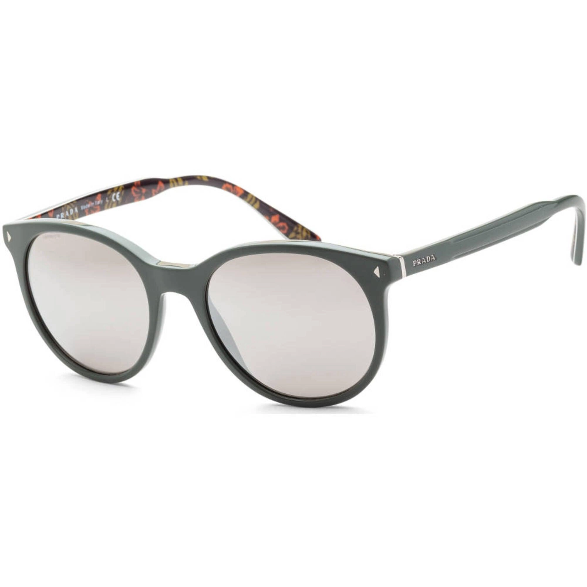 Prada Men's Sunglasses - Plastic Round Frame Green Lens | PRADA 0PR 06TS VAS2B053