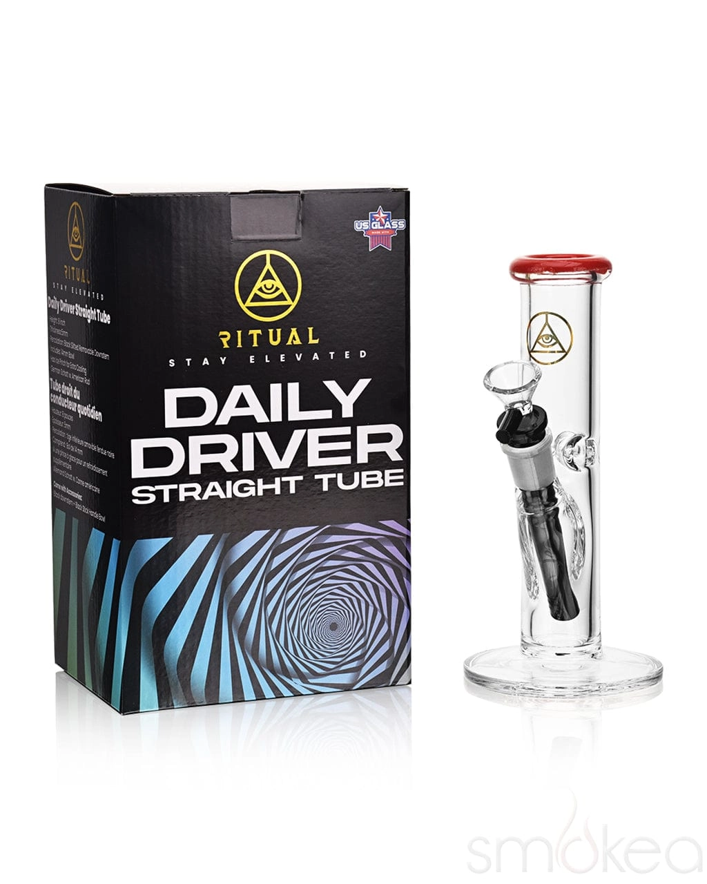 Ritual 8" Daily Driver Straight Tube Bong