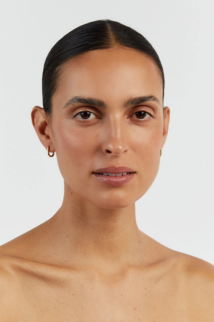 SAINT VALENTINE AMSTERDAM GOLD HOOP EARRINGS