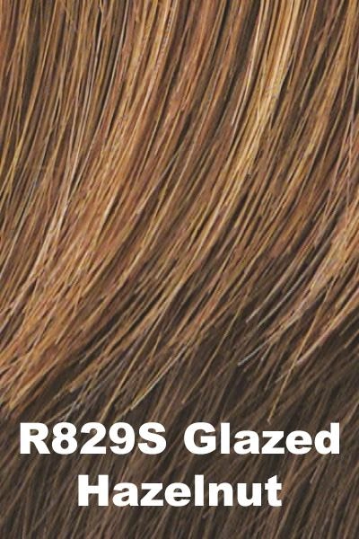 Sale - Raquel Welch Wigs - Power Petite-Average - Color: Glazed Hazelnut (R829S)