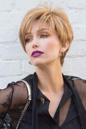 Sale - Rene of Paris Toppers - Modern Top Piece (#772) - Color: Ginger Brown