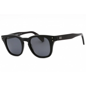 Salvatore Ferragamo Men's Sunglasses - Black Square Frame Grey Lens | SF1057S 001