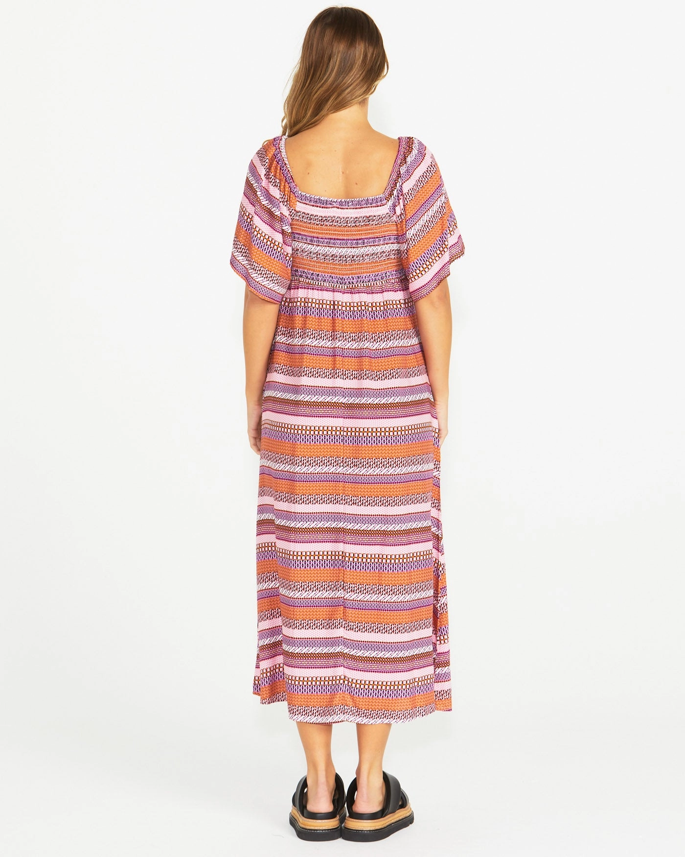 Sass Raquel Midi Dress Aztec