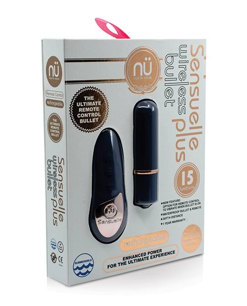 Sensuelle Remote Control Wireless Bullet Plus - Assorted Colors