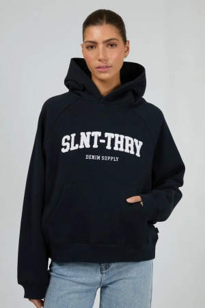 Silent Theory Focus Hoodie Navy