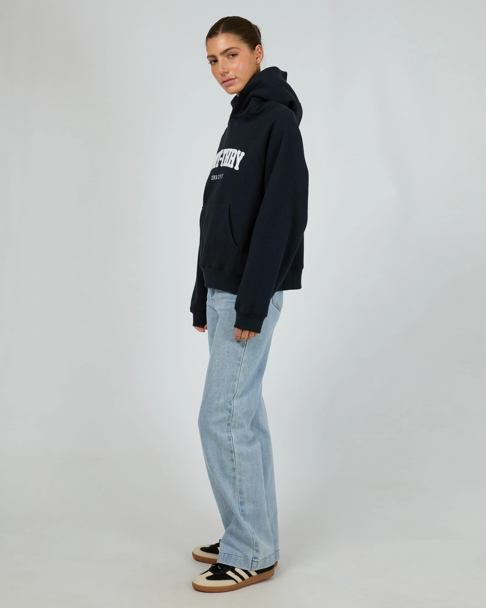 Silent Theory Focus Hoodie Navy