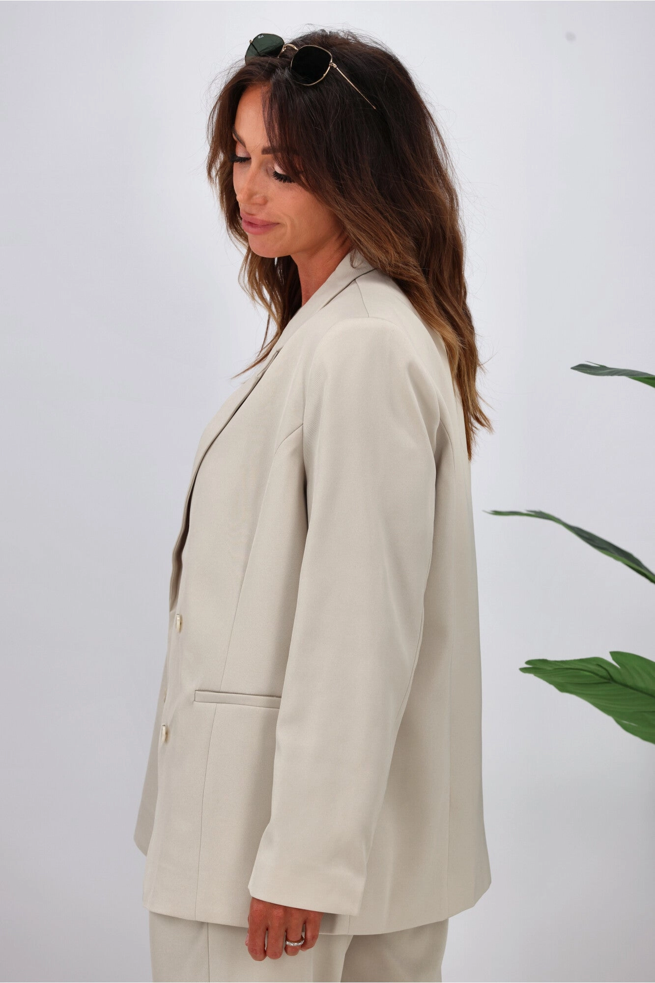Silent Theory Owen Blazer Pearl