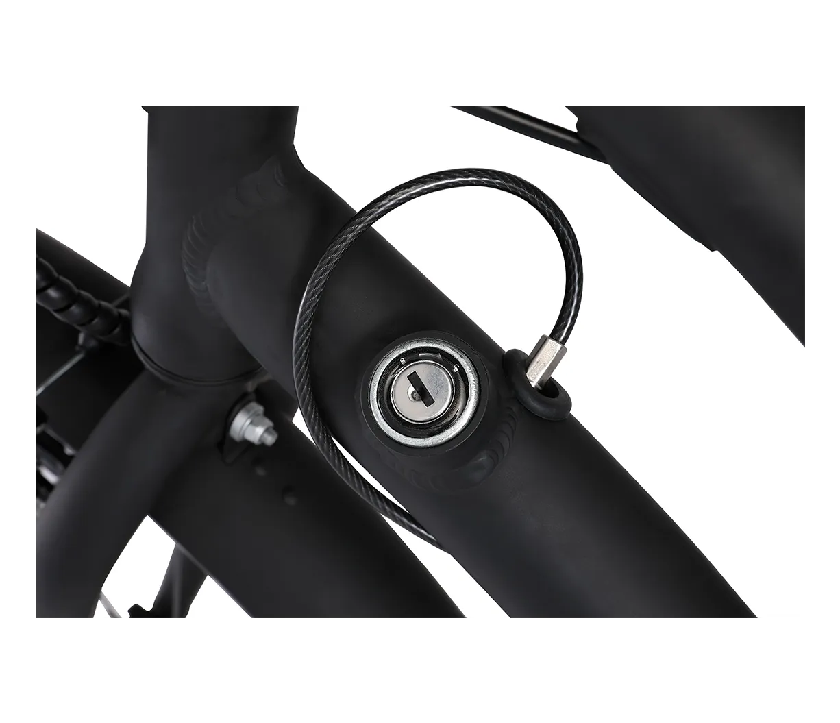 sixthreezero EVRYjourney Deluxe Men's 26" 7 Speed Hybrid Cruiser Bicycle w/ Integrated Lock, Basket, Light