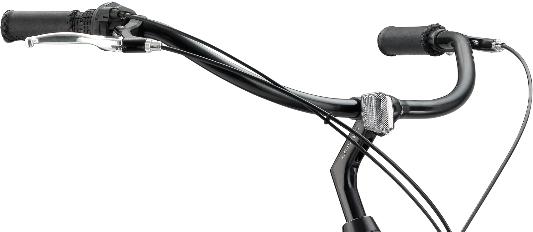 sixthreezero EVRYjourney Deluxe Men's 26" 7 Speed Hybrid Cruiser Bicycle w/ Integrated Lock, Basket, Light