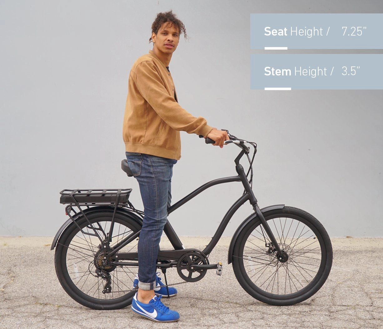 sixthreezero EVRYjourney Men's 7-Speed 500W Fat Tire Electric Bicycle