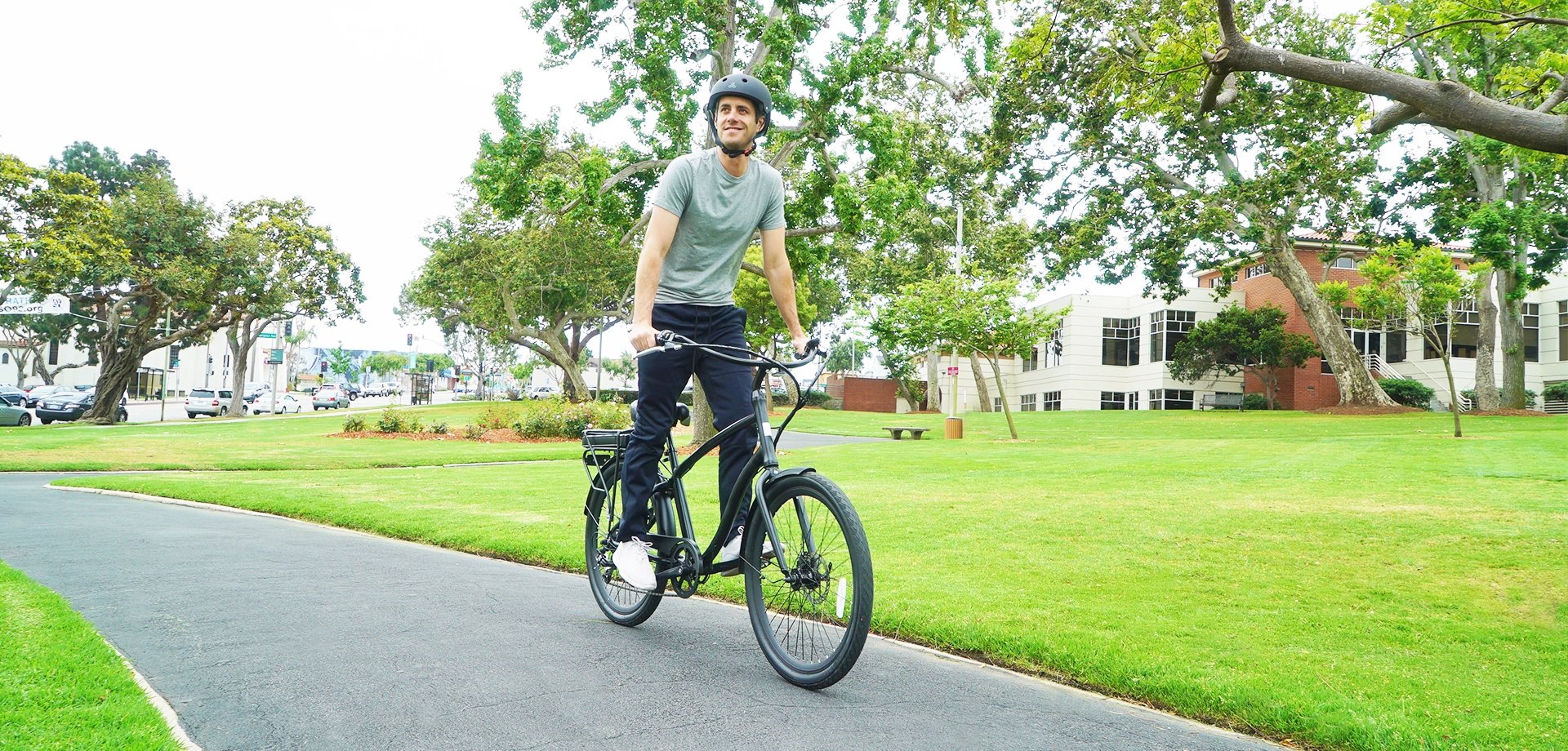 sixthreezero EVRYjourney Men's 7-Speed 500W Fat Tire Electric Bicycle