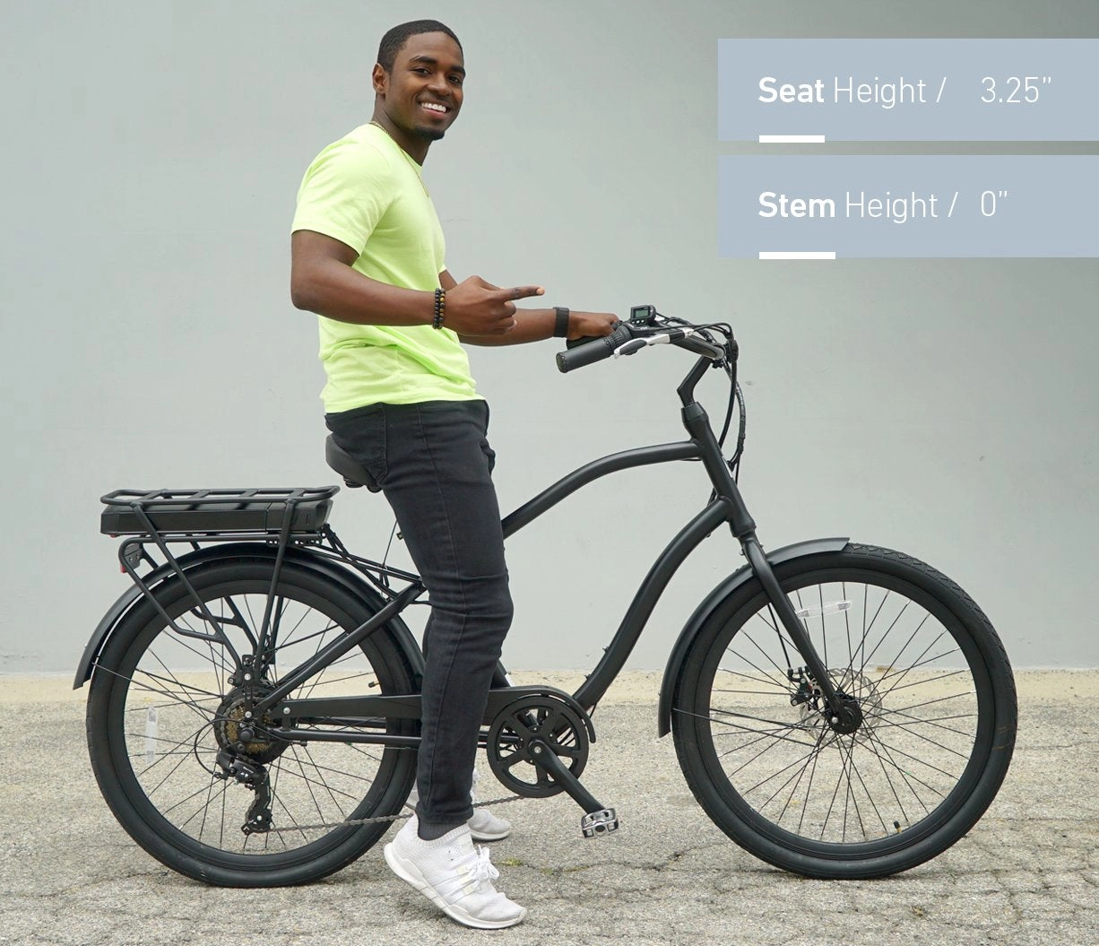 sixthreezero EVRYjourney Men's 7-Speed 500W Fat Tire Electric Bicycle