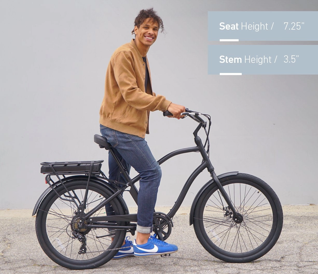 sixthreezero EVRYjourney Men's 7-Speed 500W Fat Tire Electric Bicycle