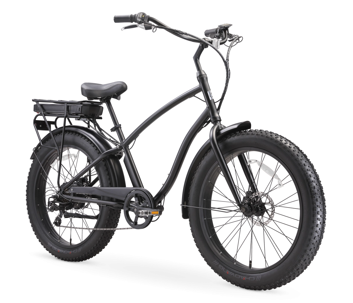 sixthreezero EVRYjourney Men's 7-Speed 500W Fat Tire Electric Bicycle