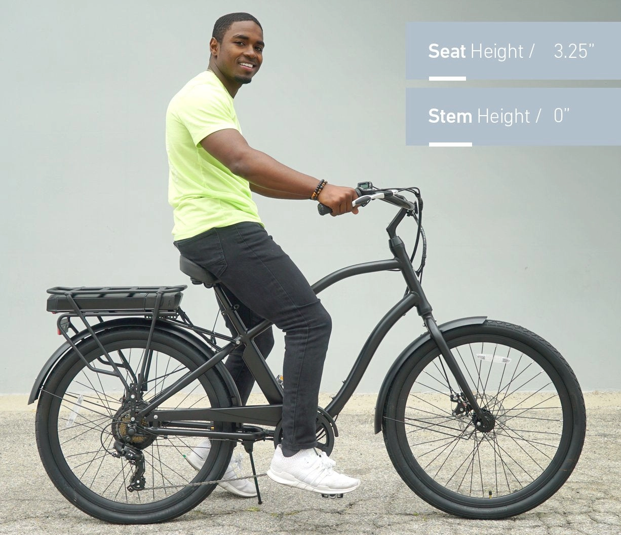 sixthreezero EVRYjourney Men's 7-Speed 500W Fat Tire Electric Bicycle