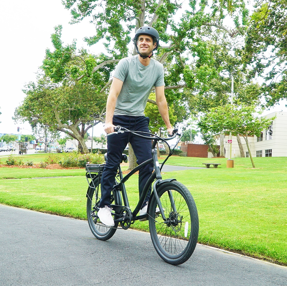 sixthreezero EVRYjourney Men's 7-Speed 500W Fat Tire Electric Bicycle