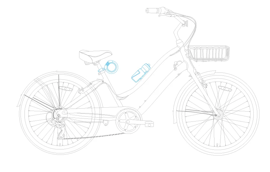 sixthreezero EVRYjourney Men's Casual Edition 7-Speed w/ Integrated Cable Lock and Basket